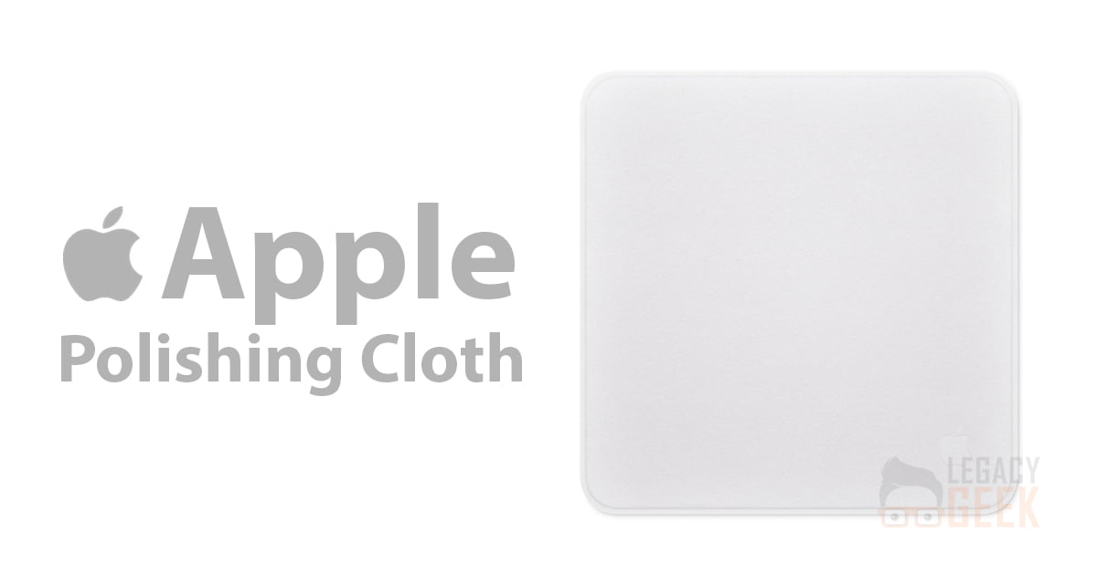 Apple's $19 Polishing Cloth is compatible with a wide range of devices