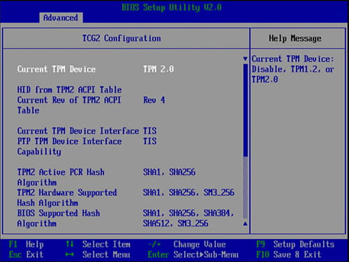 Bios Integration