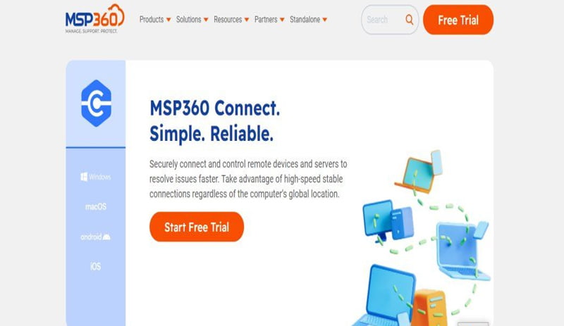 MSP360 Remote Desktop