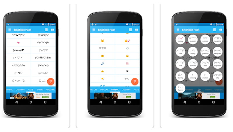 Emoticon Pack - Emoji Apps for Android