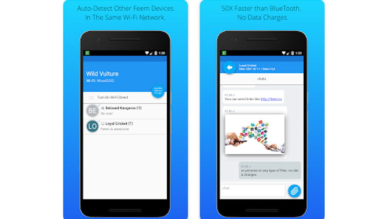 FEEM - SHAREit Alternatives for Android