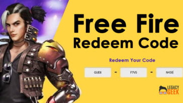 Free Fire Redeem Code Latest Updated