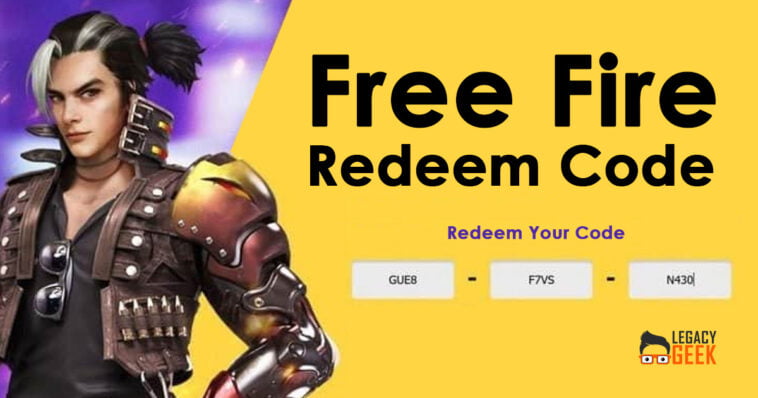 Free Fire Redeem Code Latest Updated
