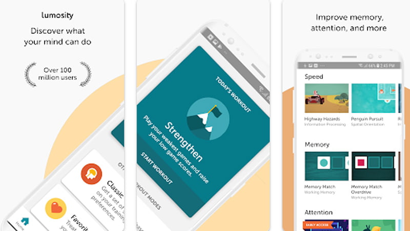 Lumosity - Best Brain Training Apps for Android