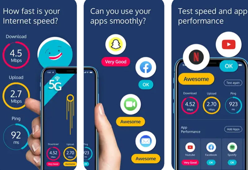 Meteor - Wifi Speed Test Apps for iPhone