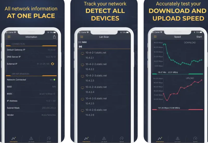 Network Analyzer - Wifi Speed Test Apps for iPhone