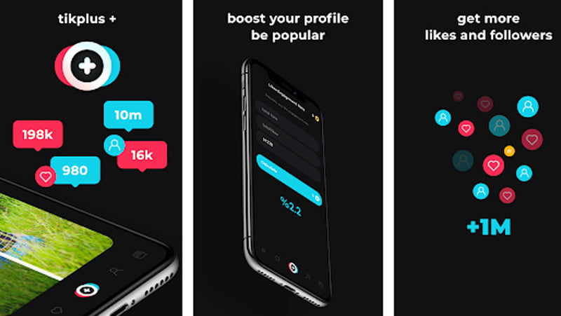 TikPlus + Pro for Fans and Likes