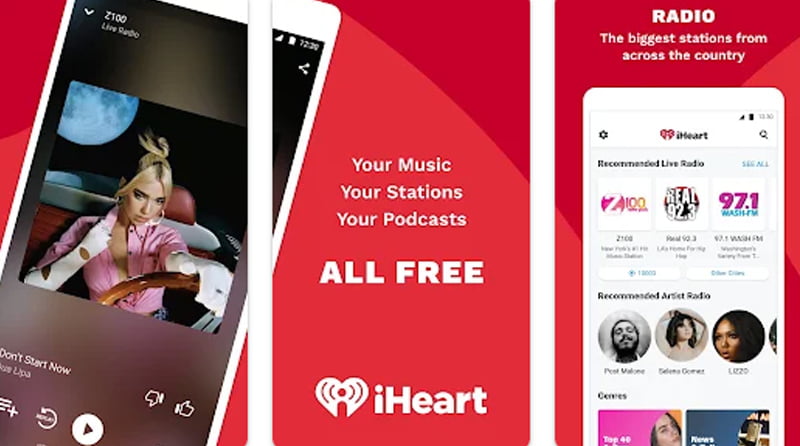 iHeartRadio - Music Streaming Apps for Android