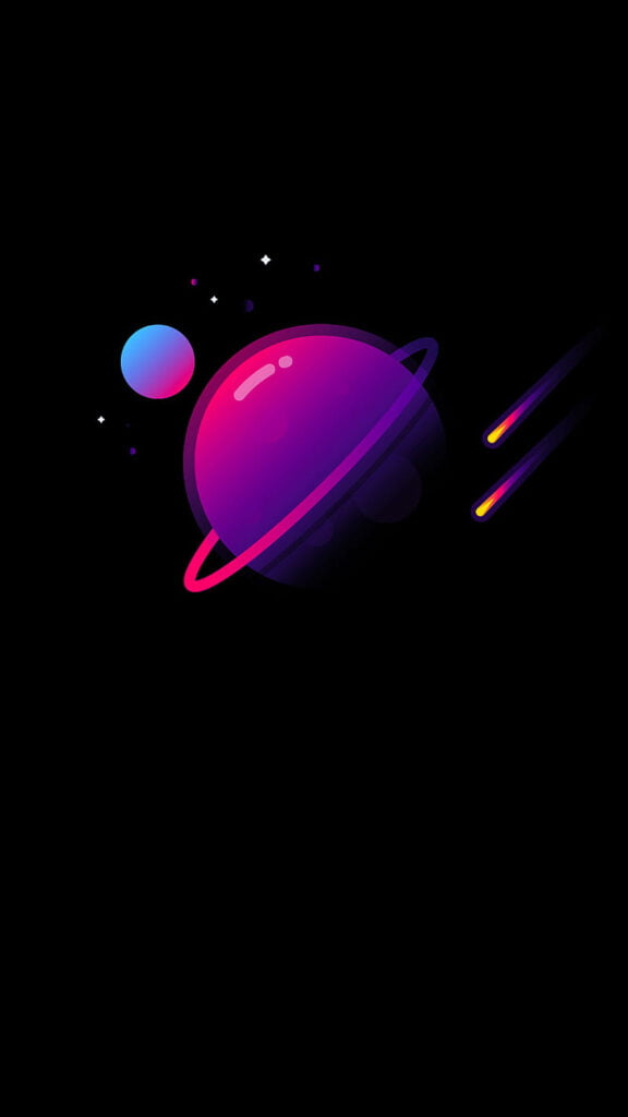 iPhone Pro Galaxy Wallpaper