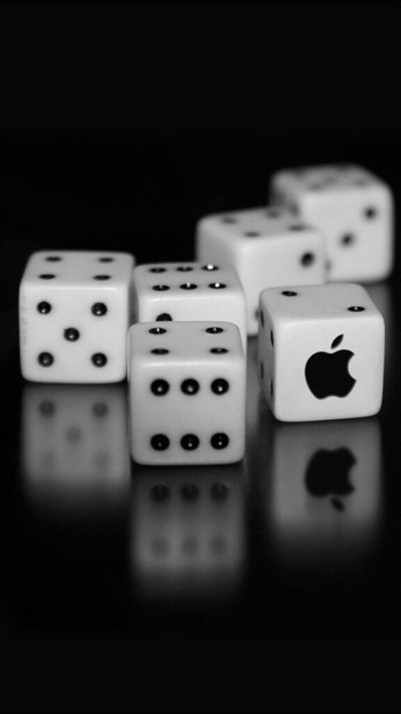 iPhone 12 Pro Max Dice Wallpaper