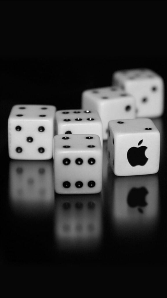 iPhone 12 Pro Max Dice Wallpaper