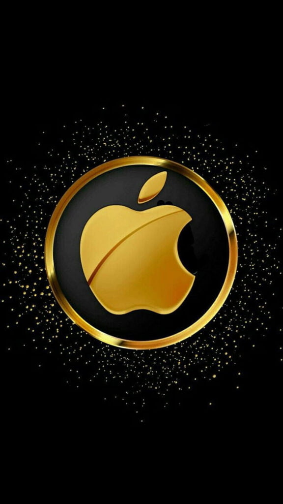 iPhone 12 Golden Wallpaper