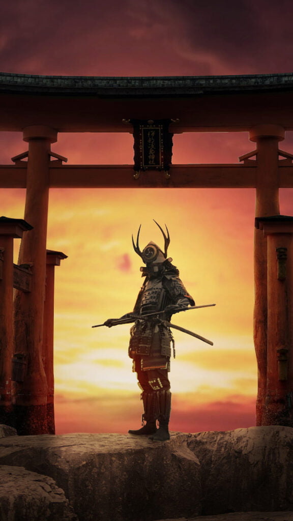 iPhone 13 Pro Max Samurai Wallpaper