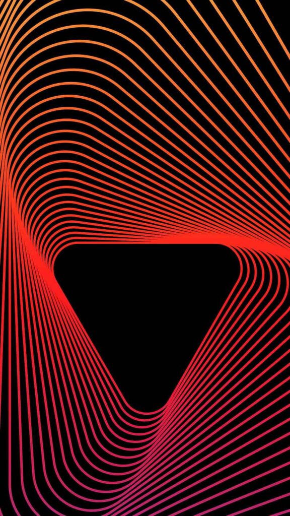 iPhone 14 Triangle Wallpaper