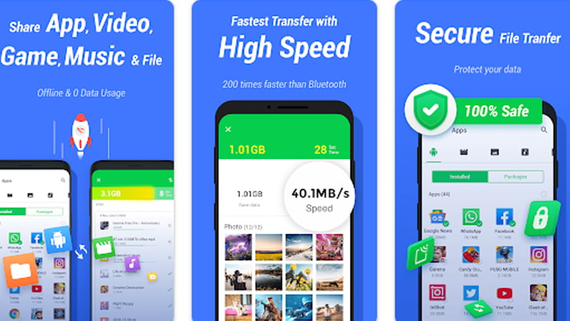 inShare - SHAREit Alternatives for Android
