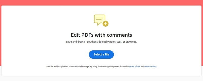 Adobe Free PDF Editor