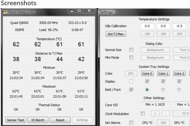 CPU Temperature Monitoring Tool