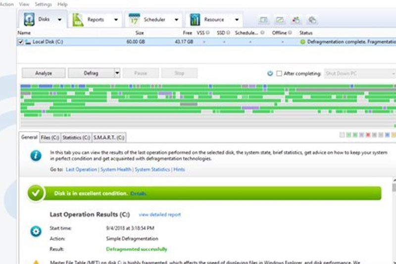 Disk Defragmentation tools