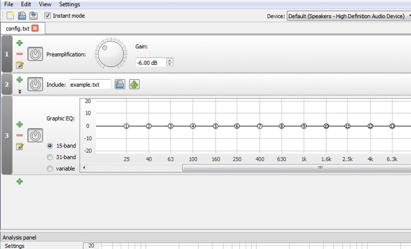 Equalizer APO - Equalizer Software for Windows