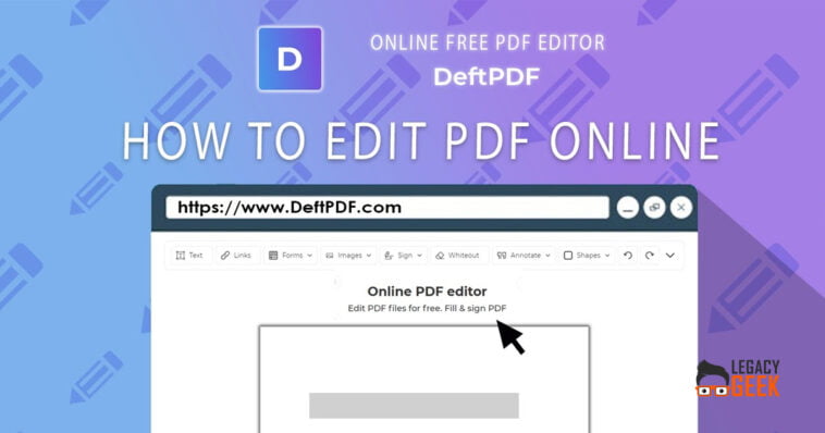 Free Sites to Edit PDF Files Online