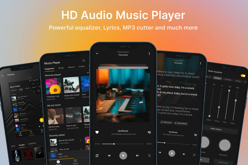 Music Player, MP3 Player - Best Offline Music Apps for android