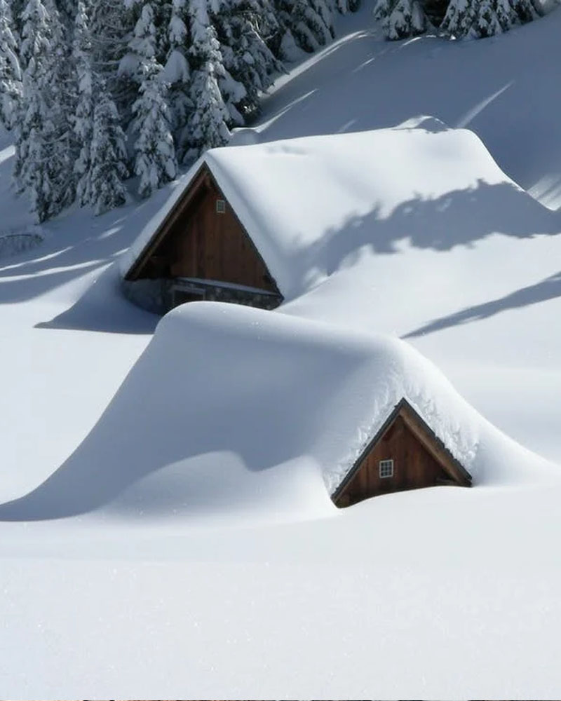 Winter Small House