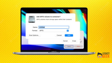 How to add, delete, or erase APFS Volumes on Mac