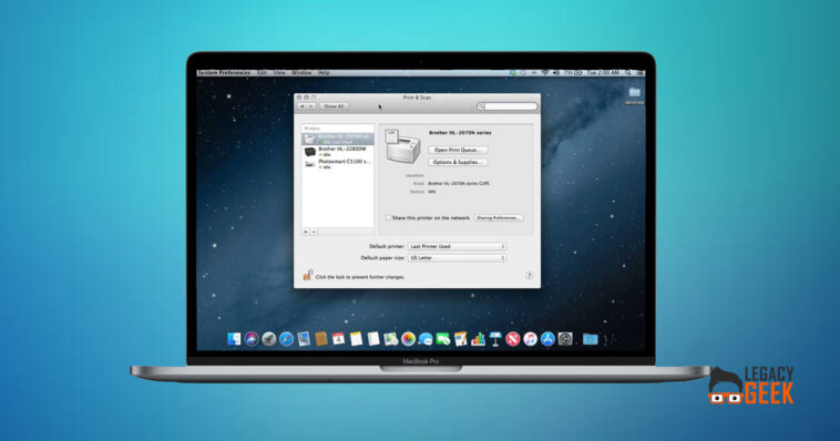 How to add the printer to Mac