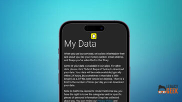 How to download your Snapchat data