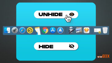 How to hide or show the Dock on Mac