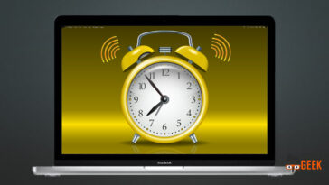 How to set an alarm on Mac