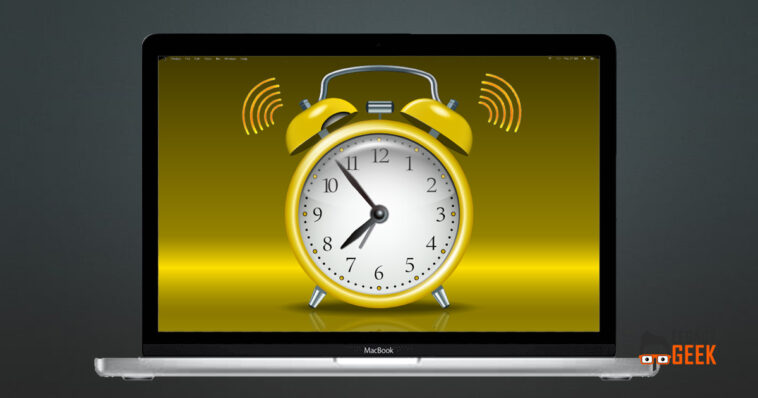How to set an alarm on Mac