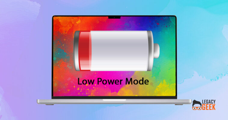 How to turn on Low Power mode on your Mac