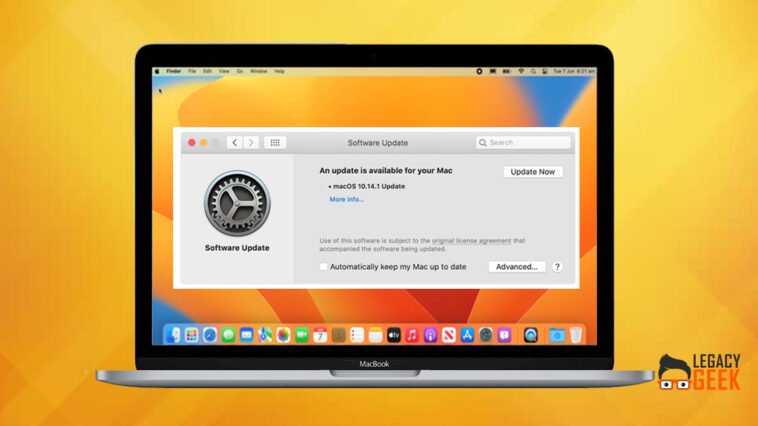How to update macOS on Macbook