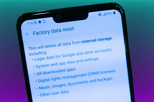 Reset an LG Phone