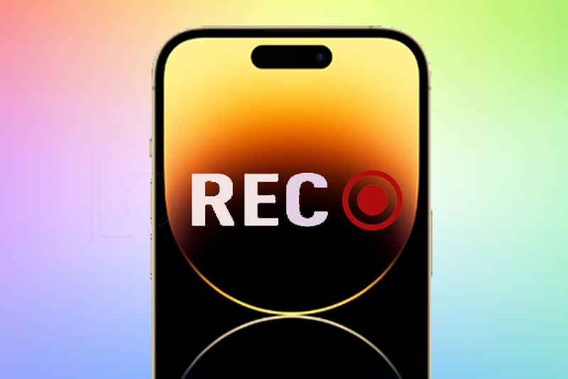 Screen Record on iPhone 14 Pro Max