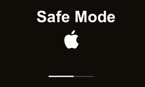 login to safe mode on Mac