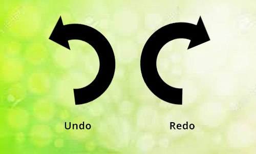 undo and redo on Mac