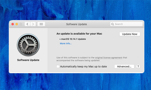 update macOS on Macbook