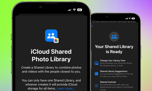 use iCloud Shared Photo Library on iPhone, iPad and Mac