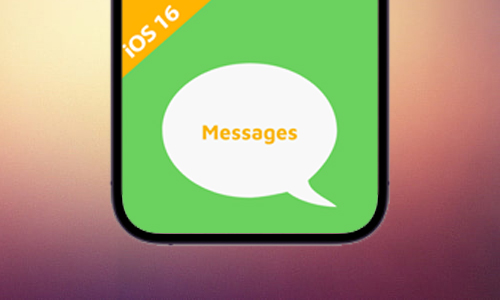 use the Messages app in iOS 16