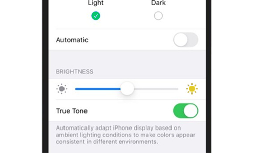 enable or disable True Tone on iPhone, iPad, and Mac