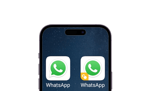 use two WhatsApp accounts on your iPhone