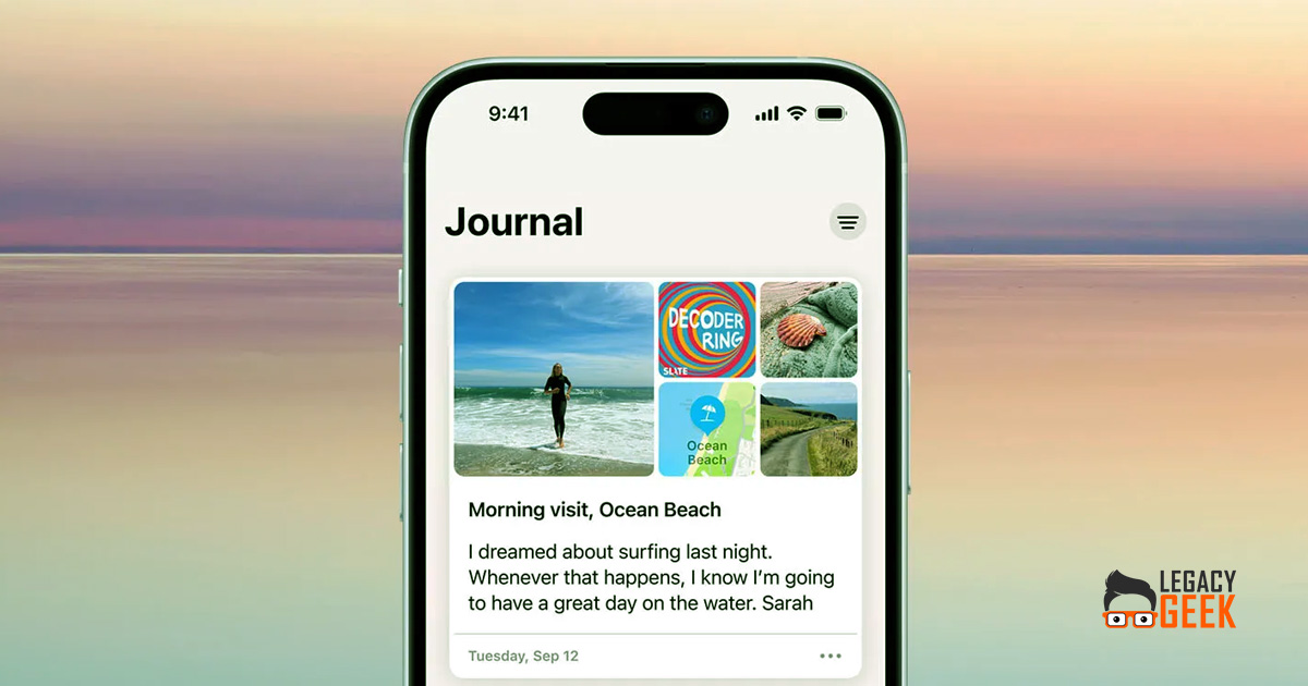 How to Use New Journal App on Your iPhone